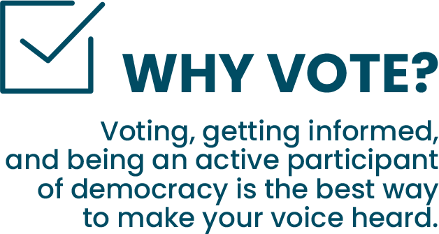Voting, getting informed, and being an active participant of democracy is the best way to make your voice heard.